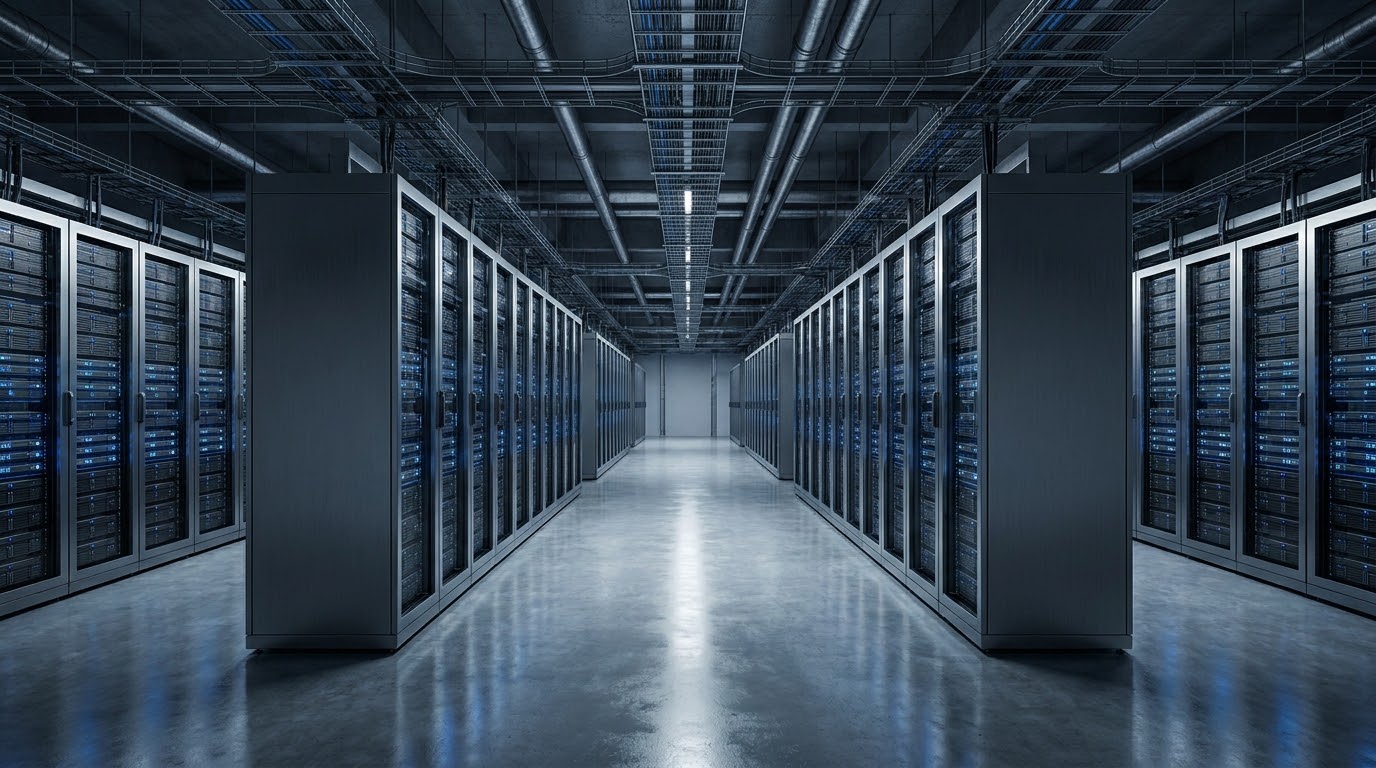 Technical server installation in a modern data center